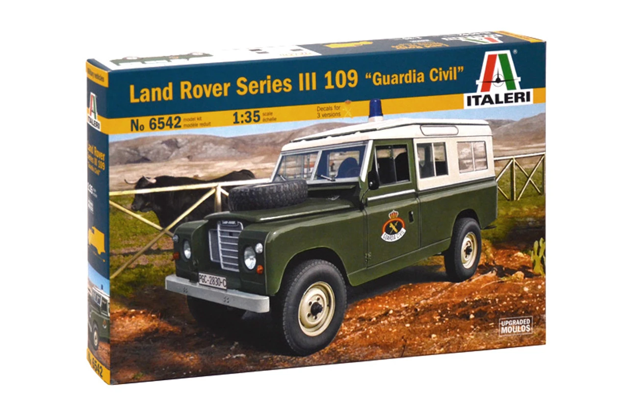 Italeri 6542 - Land Rover Series III 109 "Guardia Civil" Great Britain - 1:35 Scale Kit 3 Italeri 6542 - Land Rover Series III 109 "Guardia Civil" Great Britain - 1:35 Scale Kit
