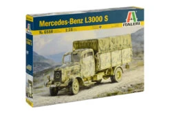 Italeri 6558 - Mercedes-Benz L3000 Germany - 1:35 Scale Kit