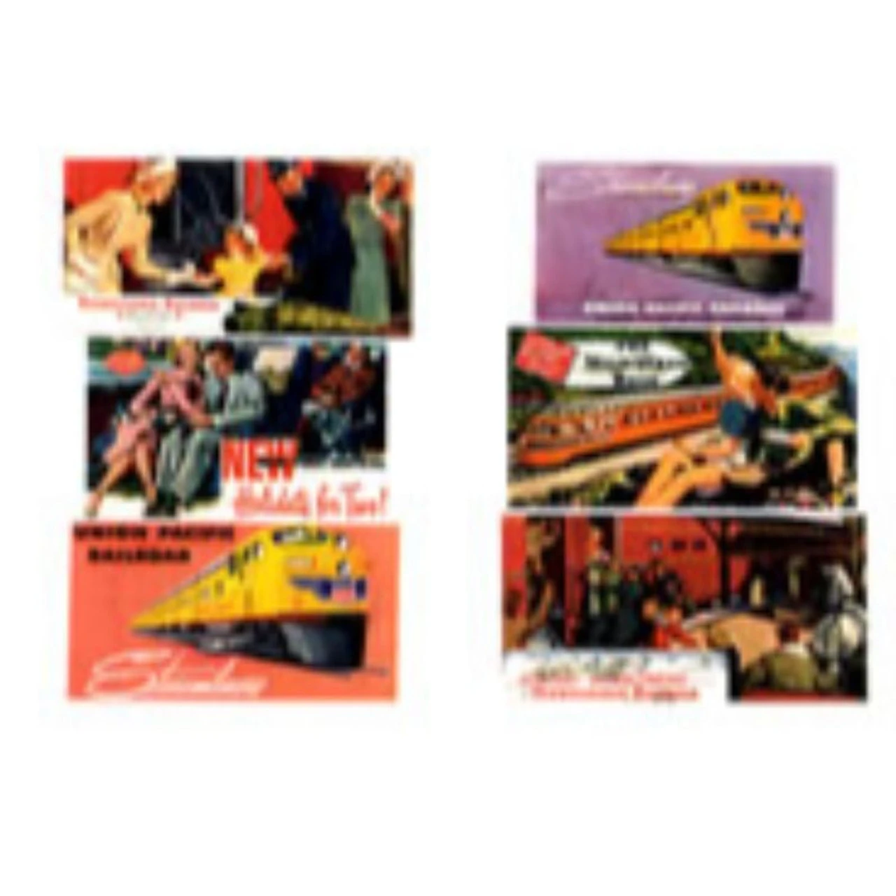 JL Innovative 327 - Rail Billboard Signs (6) 40's-50's - N Scale Kit 3 JL Innovative 327 - Rail Billboard Signs (6) 40's-50's - N Scale Kit