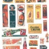 JL Innovative 406 - Uncommon & Unusual Soft Drink Signs 1940s-50s (54 Signs) - HO Scale -Woodland Scenics Sale jli406 20331.1683674225
