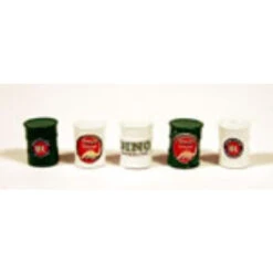 JL Innovative 566 - Custom Oil Barrels - Sinclair - HO Scale