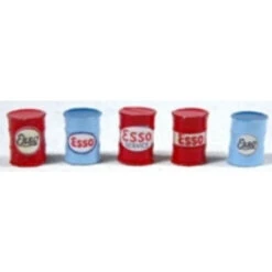 JL Innovative 574 - Custom Oil Barrels - Esso - HO Scale
