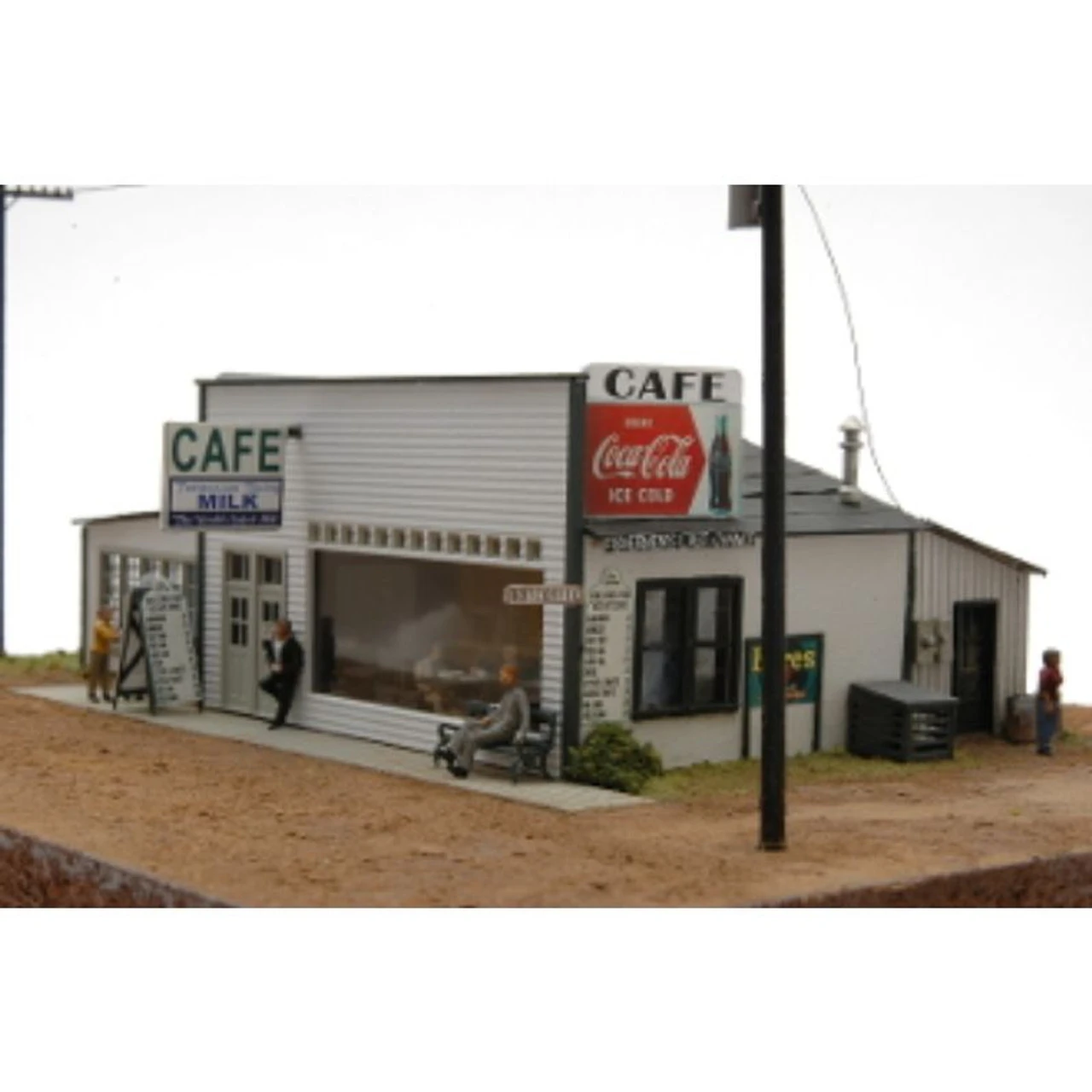 JL Innovative 681 - Rockfish Cafe W/ Interior - HO Scale Kit 3 JL Innovative 681 - Rockfish Cafe W/ Interior - HO Scale Kit