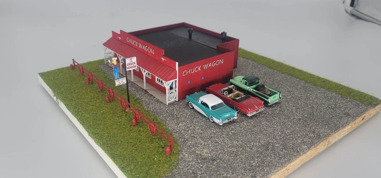 JL Innovative 691 - Chuck Wagon Restaurant - HO Scale Kit 3 JL Innovative 691 - Chuck Wagon Restaurant - HO Scale Kit