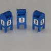 JL Innovative 802 - U.S. Mail Street Box 1971-1993 Blue Qty3 - HO Scale