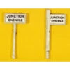 JL Innovative 837 - Custom Right Of Way Signs - Junction One Mile - HO Scale -Woodland Scenics Sale jli837 20948.1671411252