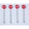 JL Innovative 851 - Custom Stop Sign Red (4) - HO Scale -Woodland Scenics Sale jli851 05418.1671411253
