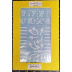 Jackson Railcar 8702 - Public Works Series - Intersection Set - HO Scale