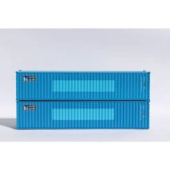 Jacksonville Terminal Company 405318 - 40' Standard Height Corrugate Side Steel Containers Beacon - N Scale