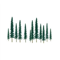 JTT 92010 - Conifer Trees 2"-4", 36pcs - N Scale