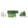 JTT 92024 - Sycamore Trees Pro Kit 2.5"-4", 10pcs - HO Scale