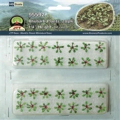 JTT 95592 - Rhubarb: 28/pk - HO Scale