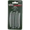 Kato 20-111 - 282mm (11") Radius 15º Curve Track [4 Pcs] - N Scale -Woodland Scenics Sale kat20 111 36123.1671411418