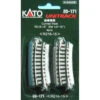 Kato 20-171 - 216mm (8 9/16") Radius 15º Curve Track [4 Pcs] - N Scale -Woodland Scenics Sale kat20 171 76498.1671411419