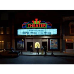 Miller Engineering 1182 - Animated Theatre Marquee - HO Or N Scale