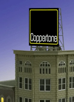 Miller Engineering 338830 - Animated Coppertone Billboard - N Or Z Scale
