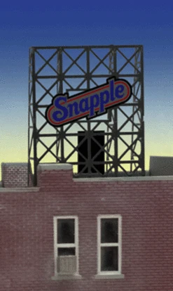 Miller Engineering 338905 - Animated Snapple Billboard - N Or Z Scale