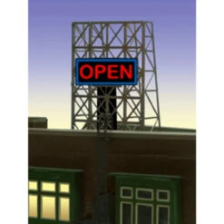 Miller Engineering 339045 - Animated Open Billboard - N Or Z Scale