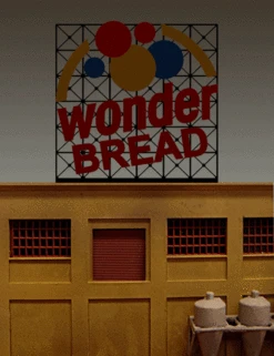 Miller Engineering 4062 - Animated Wonder Bread - HO/N Scale