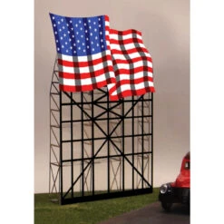 Miller Engineering 4071 - Animated American Flag - HO/O Scale