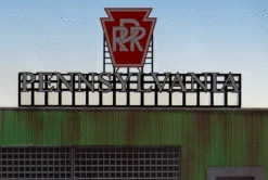 Miller Engineering 4281 - Animated PRR Sign - HO/O Scale