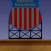 Miller Engineering 441802 - Animated Union Pacific Billboard - HO/N Scale