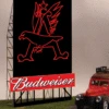 Miller Engineering 442302 - Animated Budweiser Eagle Billboard - HO/N Scale -Woodland Scenics Sale mie442302 27991.1645223496