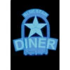 Miller Engineering 5581 - Horizontal Sign Blue Star Diner Large -Woodland Scenics Sale mie5581 93381.1645223503