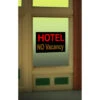 Miller Engineering 8990 - Window Sign Hotel No Vacancy 1 Miller Engineering 8990 - Window Sign Hotel No Vacancy -Woodland Scenics Sale mie8990 32586.1645223513