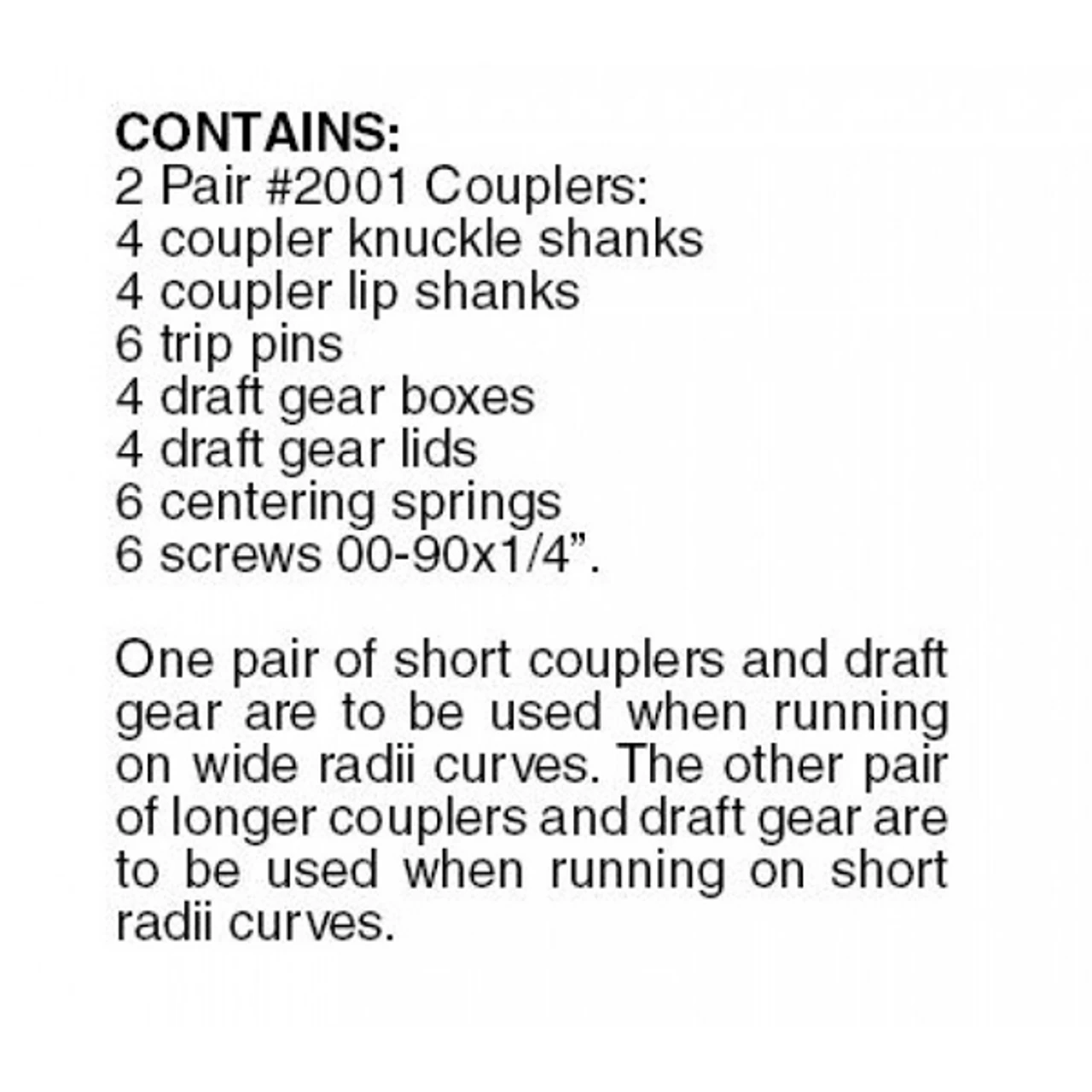 Micro-Trains 00102050 - Kato Japan Proto (2001) Couplers Unassembled - 2 Pair 3 Micro-Trains 00102050 - Kato Japan Proto (2001) Couplers Unassembled - 2 Pair
