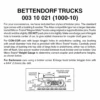 Micro-Trains 00310021 - Bettendorf Trucks With Short Extension Couplers (1000-10) 10 Pair 1 Micro-Trains 00310021 - Bettendorf Trucks With Short Extension Couplers (1000-10) 10 Pair -Woodland Scenics Sale mtl00310021 70518.1645223577