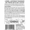Micro-Trains 00342061 - 6-Wheel Passenger Car Trucks With Adjustable Couplers (Silver)(1018-S) 1 Pair -Woodland Scenics Sale mtl00342061 28995.1645223585