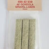 Micro-Trains Line 49943939 - 40' Gravel Loads 3pkg - N Scale -Woodland Scenics Sale mtl49943939 81663.1680631077