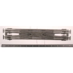 PECO SL-E383F - Code 55 Double Crossover (Electrofrog) - N Scale