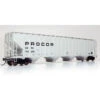 Rapido 157006-01 - Procor 5820 Covered Hopper: UNPX - Procor Mid Black Solid Procor (UNPX) 122466 - HO Scale -Woodland Scenics Sale rap157006 55320.1666736693