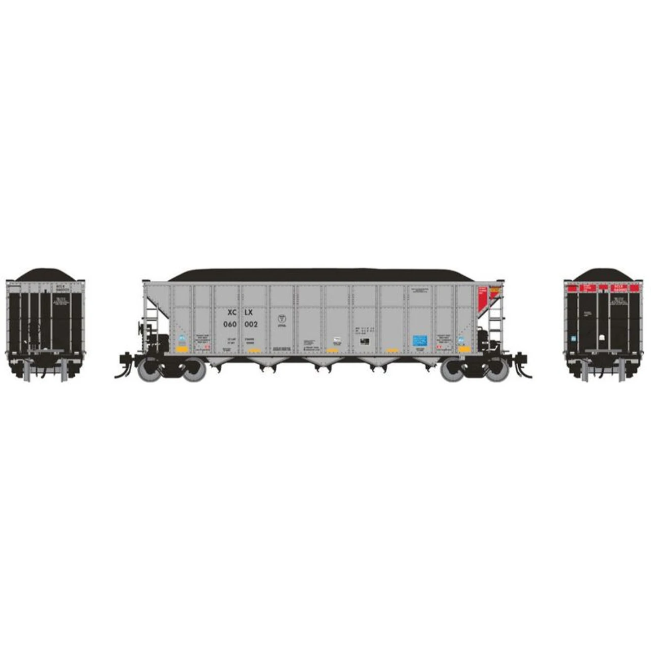 Rapido 169041A - Autoflood III Coal Hopper Xcel Energy (XCLX) 060070 - HO Scale 3 Rapido 169041A - Autoflood III Coal Hopper Xcel Energy (XCLX) 060070 - HO Scale