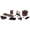 Railway Express Miniatures 2141 - Railroad Yard Detail Set - N Scale Kit -Woodland Scenics Sale rem2141 08987.1645223866