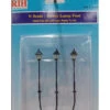 Rock Island Hobby 013109 - Street Lights - Lamp Posts (3) - N Scale -Woodland Scenics Sale rih013109 53241.1668033230
