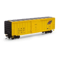 Athearn Roundhouse 1260 - 50' ACF Box Car Chicago & Northwestern (CNW) 155101 - HO Scale