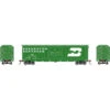 Athearn Roundhouse 40225 - 50' OB Plug Door Box Burlington Northern (BN) 316988 - HO Scale -Woodland Scenics Sale rnd40225 43166.1674708284