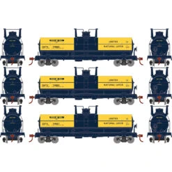 Athearn Roundhouse 73000 - Chemical Tank Car Stein Hall (GATX) 74962, 74965, 74967 - HO Scale