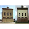 RslaserKits 2037 - Silver Cliff Firehouse - Town Hall - HO Scale Kit -Woodland Scenics Sale rsl2037 11927.1673902739
