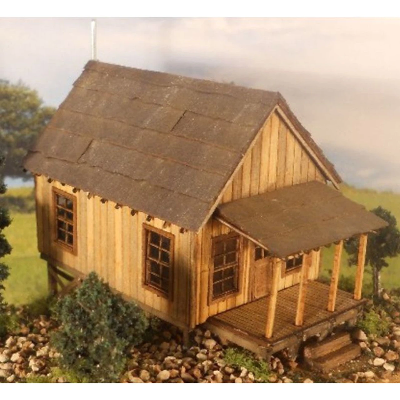 RslaserKits 2048 - Carl's Cabin - HO Scale Kit 3 RslaserKits 2048 - Carl's Cabin - HO Scale Kit