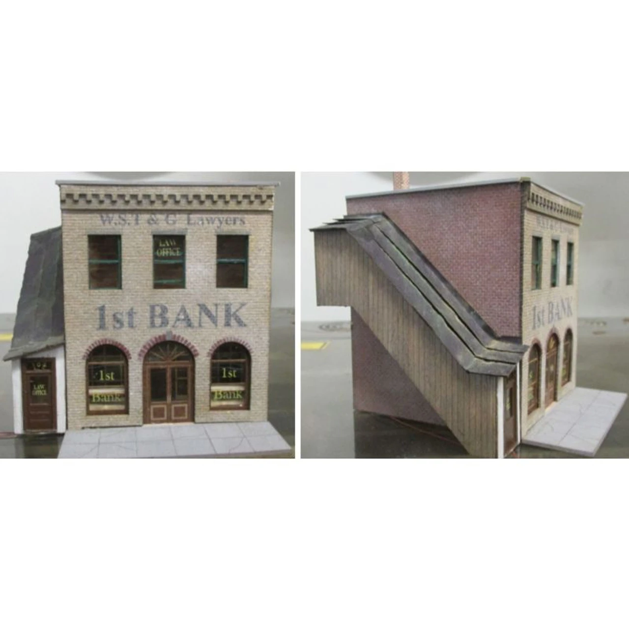 RslaserKits 2067 - First Bank - HO Scale Kit 3 RslaserKits 2067 - First Bank - HO Scale Kit