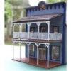 RslaserKits 2122 - 1880s Gem Hotel - Zelda's B&B Facade - HO Scale Kit -Woodland Scenics Sale rsl2122 03070.1673902767