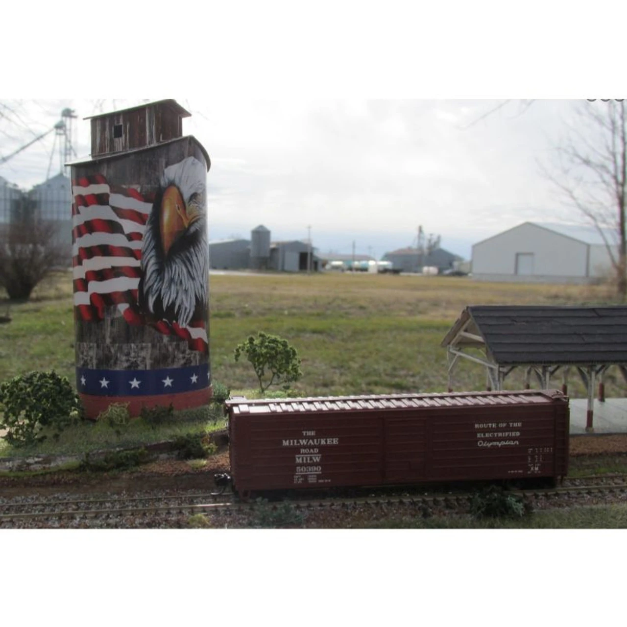 RslaserKits 3083 - Patriot Silo - N Scale Kit 3 RslaserKits 3083 - Patriot Silo - N Scale Kit