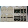 RslaserKits 3985 - 4 Round Top Engine House Doors - N Scale Kit