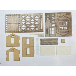 Showcase Miniatures 2002 - Southern Pacific Water Pump House - HO Scale Kit