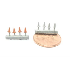 Showcase Miniatures 539 - Traffic Safety Cones (28) - N Scale Kit