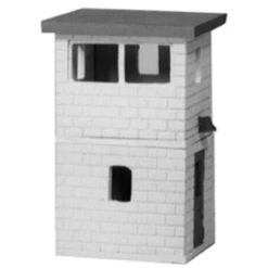 Stewart Products 118 - Two-story Yard Tower Kit - HO Scale Kit